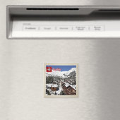 zCH009 VERBIER Pic Swiss — Fridge Magnet (Insitu (Vaatwasser))