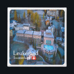 zCH011 LEUKERBAD Zwitserland - Fridge Magnet<br><div class="desc">Hier wilt u het souvenir van uw vakantie vinden. (zCH011 LEUKERBAD Zwitserland Koelkast magneet). Verras vrienden en familieleden met de unieke souvenirs van uw geweldige reis. Probeer ons. #LeoPepeDesign - Europa, Zwitserland, leukerbad, leopepedesign, reis fototoerisme, cadeau souvenir gadget</div>