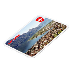 zCH012 LOCARNO - Zwitserland - Fridge Magnet Magneet
