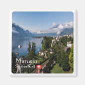 ZCH016 MINUSIO Zwitserland - Fridge Magnet (Voorkant)