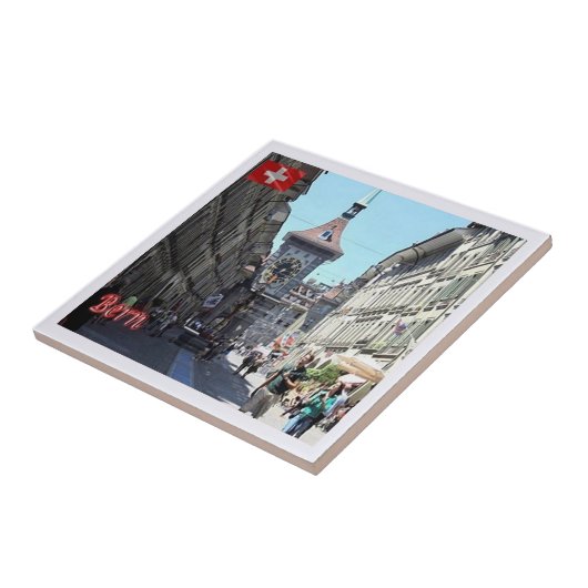 ZCH022 BERN Downtown Zwitserland - Tegeltje (Zijkant)