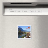 zCH026 INTERLAKEN Zwitserland - Fridge Magnet (Insitu (Vaatwasser))