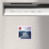 ZCH028 LUGANO Lake - Zwitserland - Fridge Magnet (Insitu (Vaatwasser))
