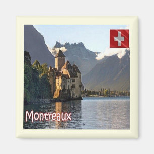 ZCH029 MONTREAUX Zwitserland - Fridge Magnet