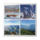 zCH042 Zwitserland, Europa, Tegeltje (Voorkant)