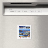 ZCH049 Ik hou van Zwitserland - Fridge Magnet (Insitu (Vaatwasser))