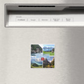 zCH051 INTERLAKEN Lake Thun Thunerse Swiss, Fridge Magneet (Insitu (Vaatwasser))