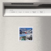 zCH052 SWISS SWITZERLAND Mosaic - Fridge Magnet (Insitu (Vaatwasser))