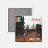 zCI005 KORHOGO, Ivoorkust, Afrika, Fridge Magneet (Voorkant / Achterkant)
