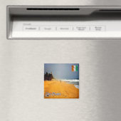 zCI008 IVORY COAST Beach, Africa, Fridge Magneet (Insitu (Vaatwasser))