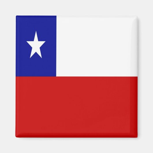 zCL001 CHILE, Vlag, Amerika, Fridge Magneet (Voorkant)
