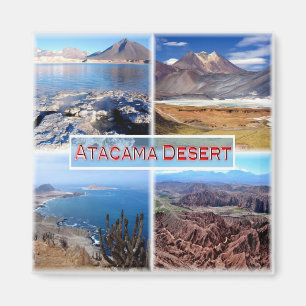 zCL003 ATACAMA DESERT, Mosaic, Chili, Fridge Magneet