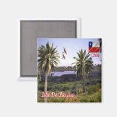 zCL011 ISLA DE PASQUA, RAPA NUI, Chili, Fridge Magneet (Voorkant / Achterkant)