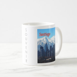 zCL018 SANTIAGO Skyline, Amerika, Koffiemok