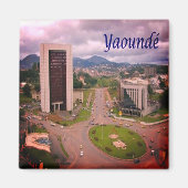 zCM008 YAOUNDE', Kameroen, Afrika, Fridge Magneet (Voorkant)