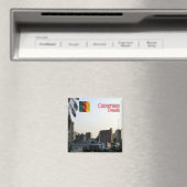 zCM019 DOUALA, Kameroen, Afrika, Fridge Magneet (Insitu (Vaatwasser))