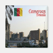 zCM019 DOUALA, Kameroen, Afrika, Fridge Magneet (Voorkant)