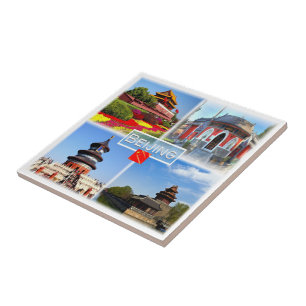 zCN004 TIANANMEN Beijin, Azië, Tegeltje