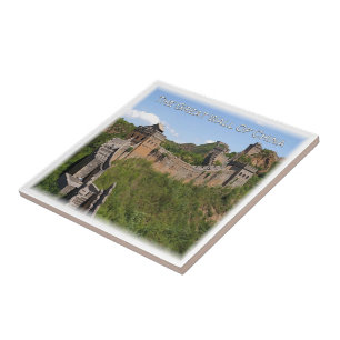 zCN010 DE GROTE MUUR in CHINA, Azië, Tegeltje