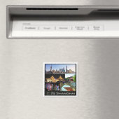 zCN013 SHANGHAI, China, Azië, Fridge Magneet (Insitu (Vaatwasser))