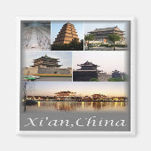 zCN014 XIAN CHINA & TERRACOTTA ARMY, Asia, Fridge Magneet (Voorkant)