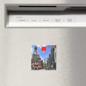 zCN021 SHANGHAI, China, Souvenir Fridge Magneet (Insitu (Vaatwasser))