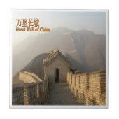 zCN023 GROTE MUUR VAN CHINA, Souvenir, Tegeltje (Voorkant)