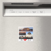 zCN029 I Love BEIJING, China PRC, Souvenir Fridge Magneet (Insitu (Vaatwasser))