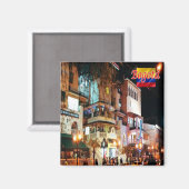 zCO006 BOGOTA' in Night, Colombia, Amerika, Fridge Magneet (Voorkant / Achterkant)