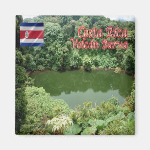 zCR007 COSTA RICA, Volcan Barva, Amerika, Fridge Magneet