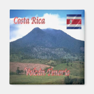 zCR008 COSTA RICA, Volcan Tenorio, Amerika, Fridge Magneet