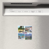 zCU002 CUBA, Mosaic, Amerika, Fridge Magneet (Insitu (Vaatwasser))