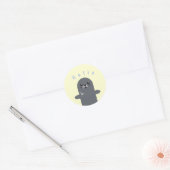 Zcute Hello Zeehond Aquatisch Dier Sticker is not (Envelop)