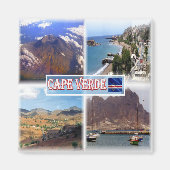 zCV0023 CAPE VERDE, Mosaic, Afrika, Fridge Magneet (Voorkant)