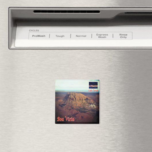 zCV003 BOA VISTA, Kaapverdië, Rocha Estáncia, Frid Magneet (Insitu (Vaatwasser))