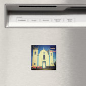 zCV004 BOA VISTA, Kerk van Santa Isabel, Fridge Magneet (Insitu (Vaatwasser))