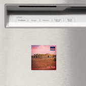 zCV016 RABIL Airpor, Kaapverdië, Afrika, Fridge Magneet (Insitu (Vaatwasser))