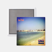 zCV021 SAL REI Pamorama, Kaapverdië, Afrika, Fridg Magneet (Voorkant / Achterkant)