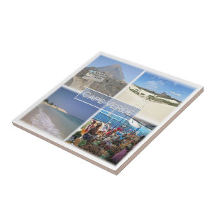 zCV24 CAPE VERDE, Mosaic, Afrika, Fridge Tegeltje