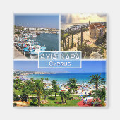 zCY003 AYIA NAPA Harbour Nelia - Cyprus - Fridge Magneet (Voorkant)