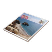 zCY006 ROTSFORMATIES Cyprus, Tegeltje (Zijkant)