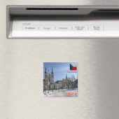 ZCZ006 JIHLAVA Tsjechië, Koelkast Magneet (Insitu (Vaatwasser))