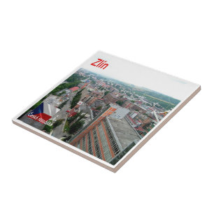 zCZ008 ZLÍN Tsjechië, Tegeltje