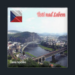 zCZ009 ÚSTÍ NAD LABEM Tsjechië, koelkast Magneet<br><div class="desc">Hier vindt u het souvenir van uw vakantie. (zCZ009 ÚSTÍ NAD LABEM Tsjechische Republiek Koelkast magneet). Verras vrienden en familieleden met de unieke souvenirs van uw geweldige reis. Probeer ons. #LeoPepeDesign - Europa Tsjechië, Leopepedesign, Reisreis fototoerisme, cadeau souvenir gadget koelkast magneet.</div>