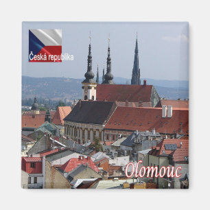 zCZ013 OLOMOUC Tsjechië - Fridge Magneet