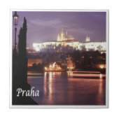zCZ022 PRAAG Tsjechië, Tegeltje (Voorkant)