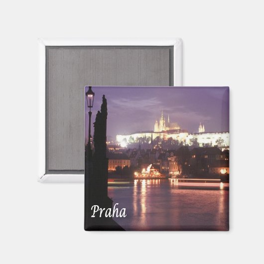 zCZ022 PRAGUE Tsjechië - Fridge Magneet (Voorkant / Achterkant)