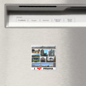 zCZ023 PRAGUE I Love Czech Republic- Fridge Magneet (Insitu (Vaatwasser))