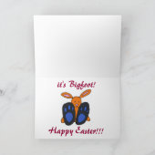 ZD- de kaart van Bigfoot Pasen (Binnen)