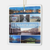zDE003 mozaïek van HAMBURG in Duitsland in Europa, Keramisch Ornament (Links)